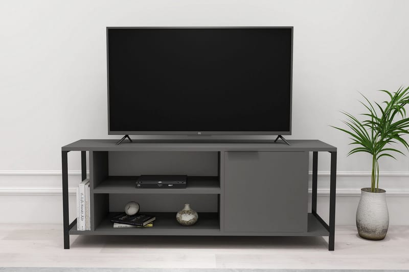 Desgrar TV-Bord 120x54 cm - Antracit - Møbler - TV borde & mediemøbler - TV-borde