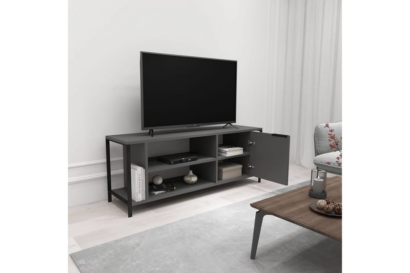 Desgrar TV-Bord 120x54 cm - Antracit - Møbler - TV borde & mediemøbler - TV-borde