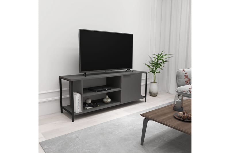 Desgrar TV-Bord 120x54 cm - Antracit - Møbler - TV borde & mediemøbler - TV-borde