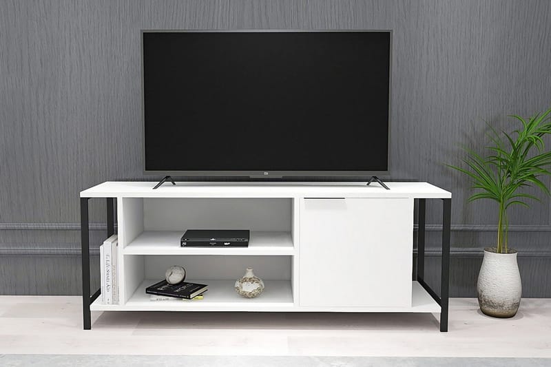 Desgrar TV-Bord 120x54 cm - Hvid - TV-borde