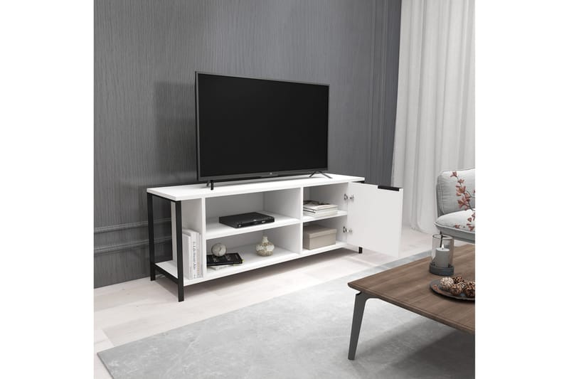 Desgrar TV-Bord 120x54 cm - Hvid - Møbler - TV borde & mediemøbler - TV-borde