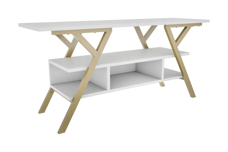 Desgrar TV-Bord 120x55 cm - Guld - Møbler - TV borde & mediemøbler - TV-borde