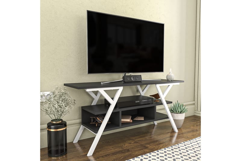 Desgrar TV-Bord 120x55 cm - Hvid - Møbler - TV borde & mediemøbler - TV-borde