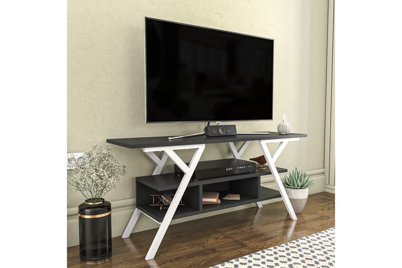 Desgrar TV-Bord 120x55 cm - Hvid - TV-borde