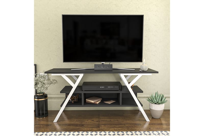Desgrar TV-Bord 120x55 cm - Hvid - Møbler - TV borde & mediemøbler - TV-borde
