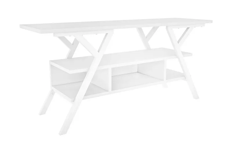 Desgrar TV-Bord 120x55 cm, Hvid