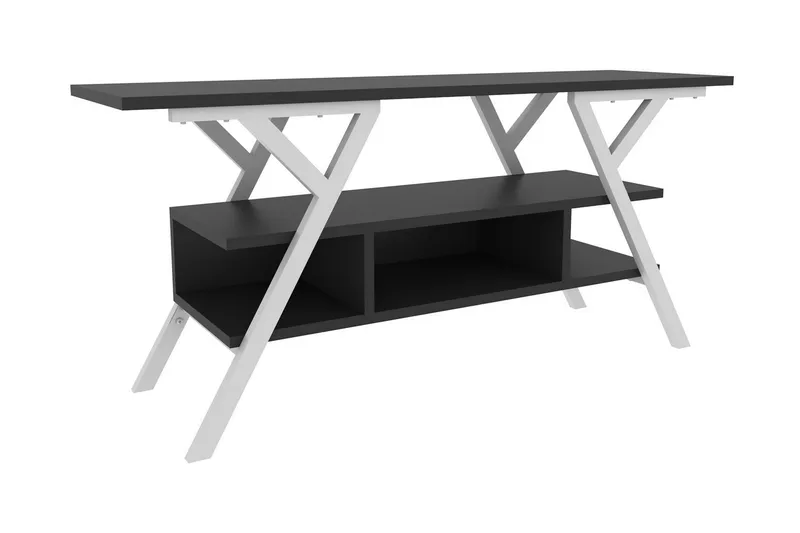 Desgrar TV-Bord 120x55 cm, Hvid