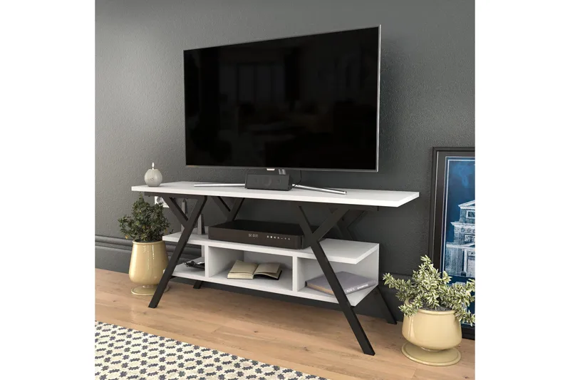 Desgrar TV-Bord 120x55 cm - Sort - Møbler - TV borde & mediemøbler - TV-borde