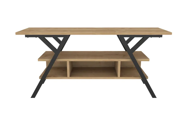 Desgrar TV-Bord 120x55 cm - Sort - Møbler - TV borde & mediemøbler - TV-borde