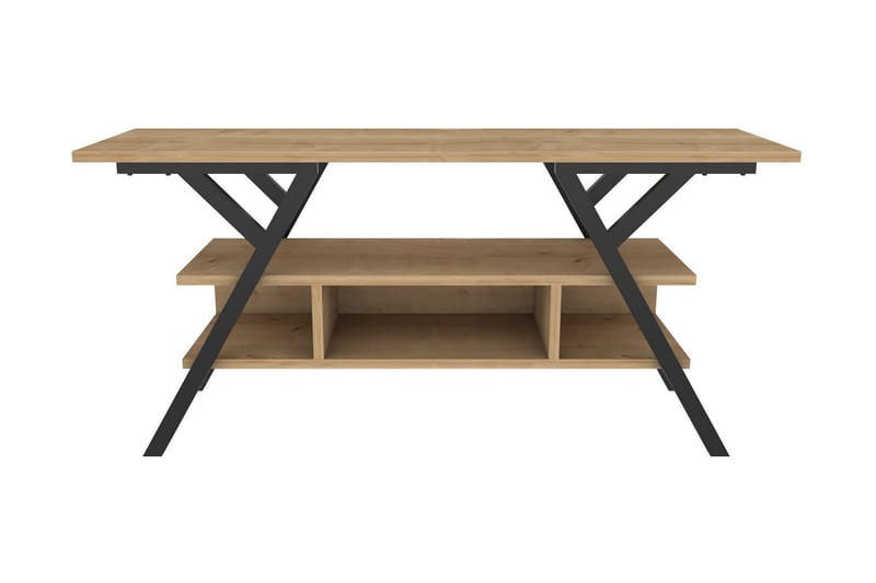 Desgrar TV-Bord 120x55 cm - Sort - Møbler - TV borde & mediemøbler - TV-borde