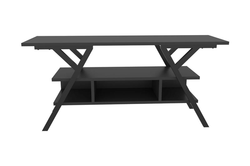Desgrar TV-Bord 120x55 cm - Sort - Møbler - TV borde & mediemøbler - TV-borde