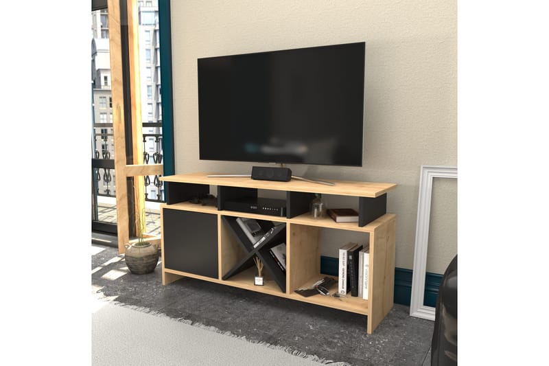 Desgrar TV-Bord 120x60,6 cm - Brun - TV-borde