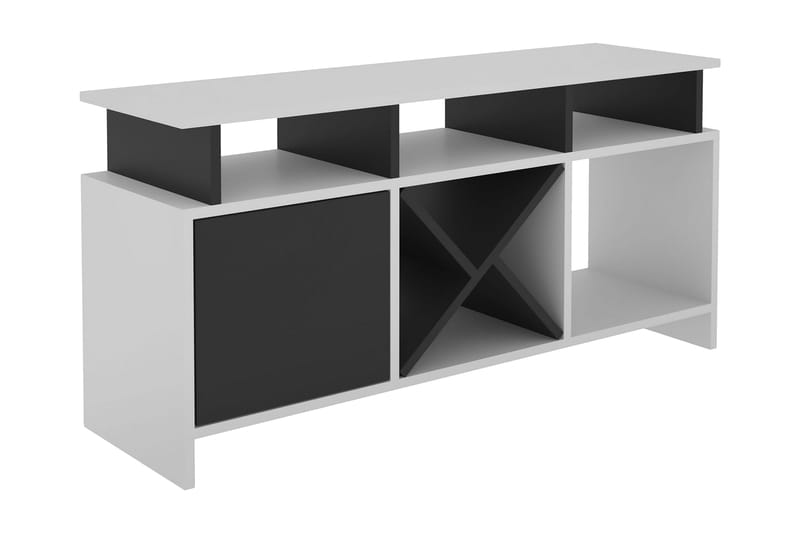 Desgrar TV-Bord 120x60,6 cm - Hvid - TV-borde