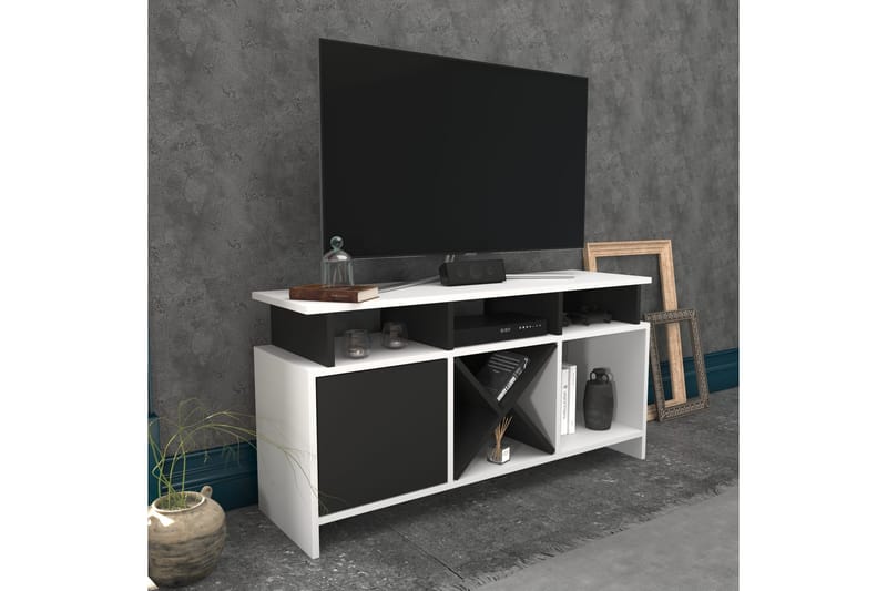 Desgrar TV-Bord 120x60,6 cm - Hvid - TV-borde