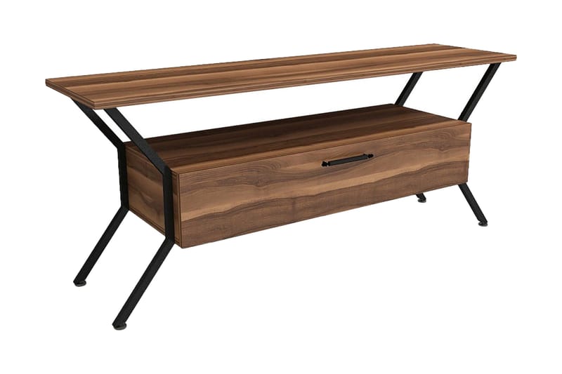 Desgrar TV-Bord 124x54 cm - Brun - Møbler - TV borde & mediemøbler - TV-borde