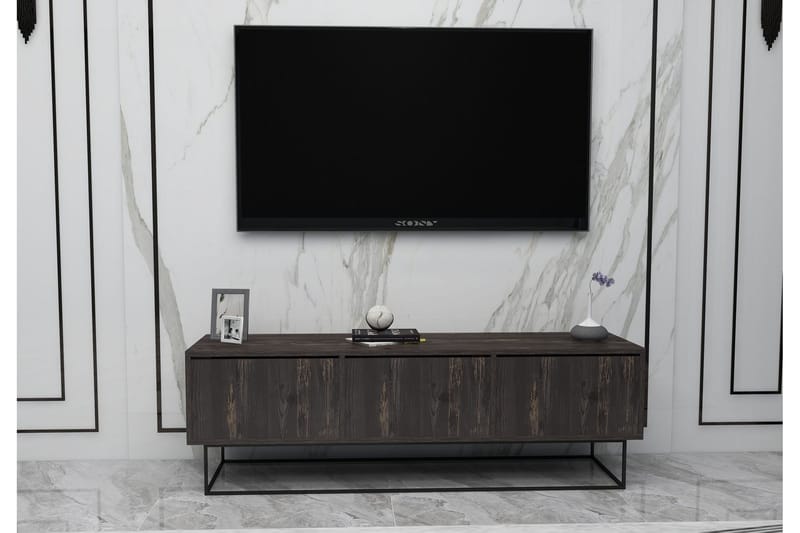 Desgrar TV-Bord 140x50 cm - Brun - TV-borde