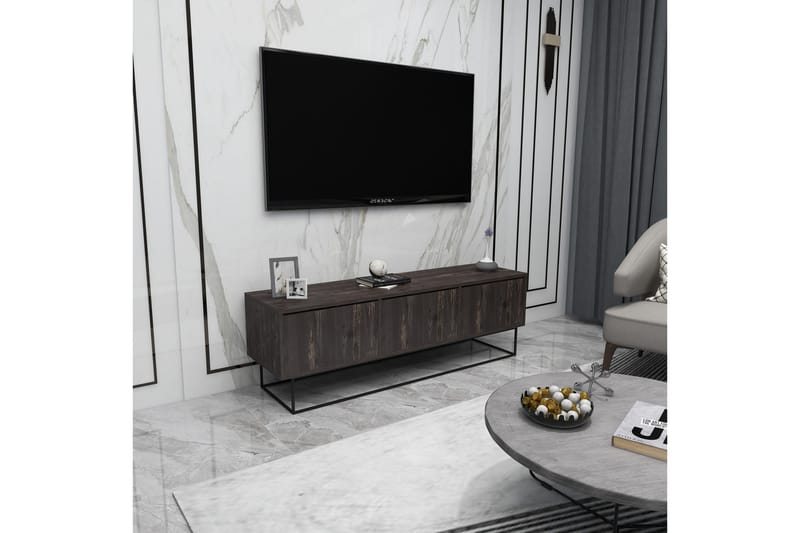 Desgrar TV-Bord 140x50 cm - Brun - Møbler - TV borde & mediemøbler - TV-borde