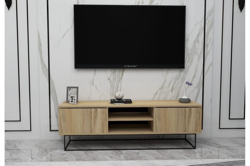 Desgrar TV-Bord 140x50 cm - Flerfarvet - TV-borde