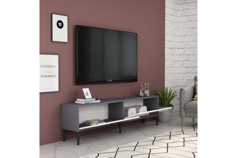 Desgrar TV-Bord 150x45 cm - Antracit - Møbler - TV borde & mediemøbler - TV-borde