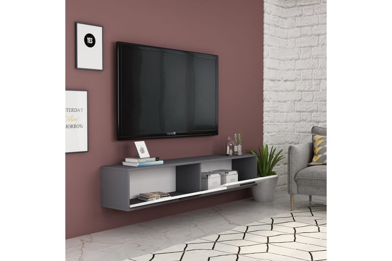 Desgrar TV-Bord 150x45 cm - Antracit - TV-borde