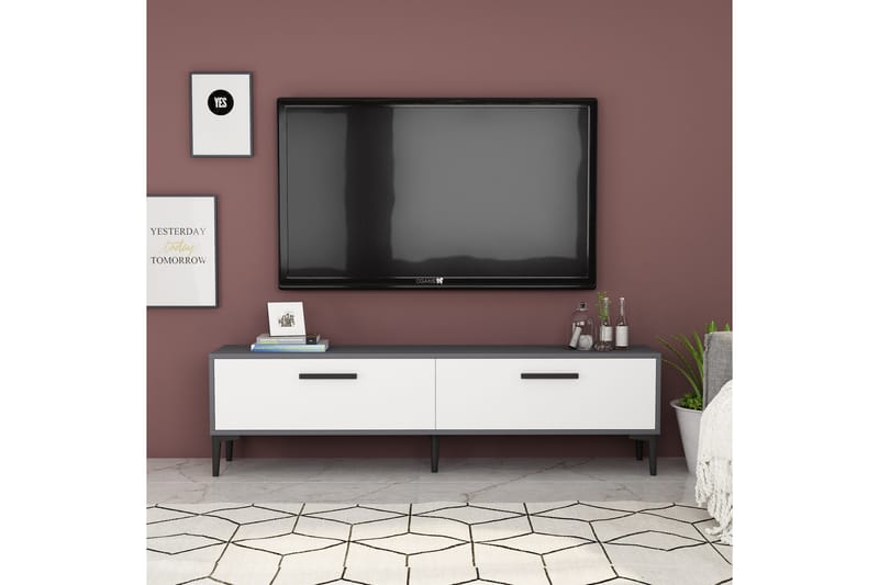 Desgrar TV-Bord 150x45 cm - Antracit - Møbler - TV borde & mediemøbler - TV-borde