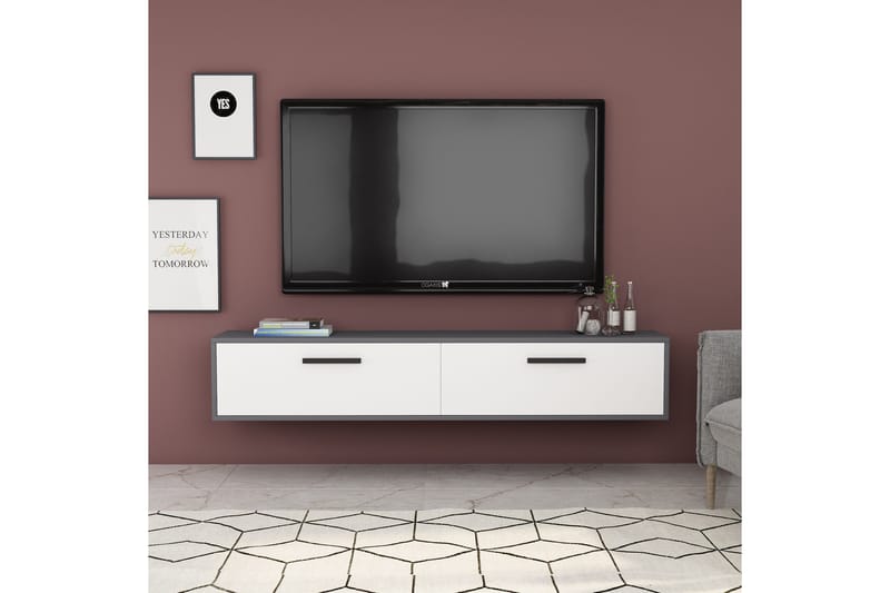 Desgrar TV-Bord 150x45 cm - Antracit - TV-borde