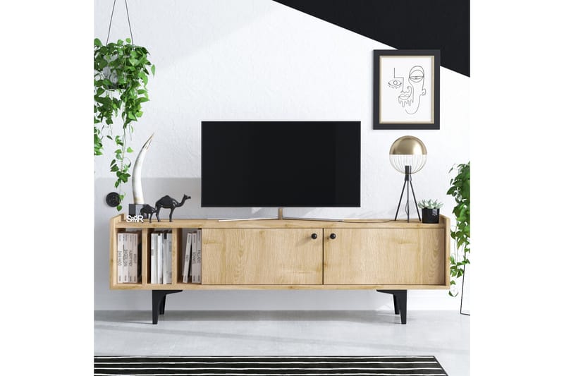 Desgrar TV-Bord 150x47 cm - Blå - Møbler - TV borde & mediemøbler - TV-borde