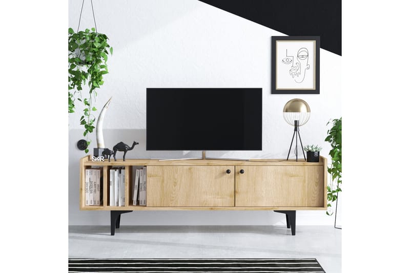 Desgrar TV-Bord 150x47 cm - Blå - TV-borde