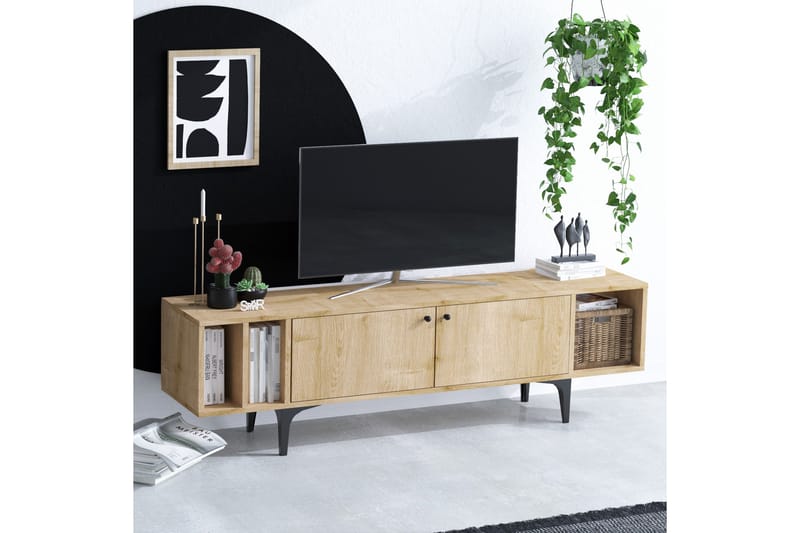 Desgrar TV-Bord 150x47 cm - Blå - Møbler - TV borde & mediemøbler - TV-borde