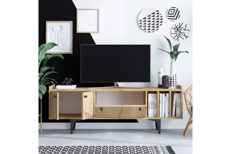 Desgrar TV-Bord 150x57 cm - Blå - Møbler - TV borde & mediemøbler - TV-borde