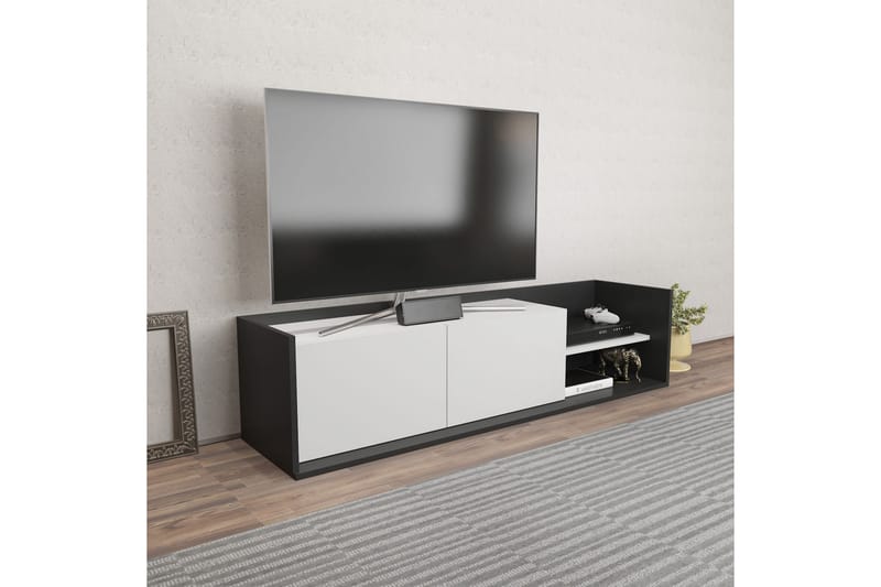 Desgrar TV-Bord 160x36,8 cm - Antracit - Møbler - TV borde & mediemøbler - TV-borde