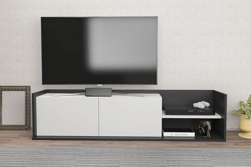 Desgrar TV-Bord 160x36,8 cm - Antracit - TV-borde