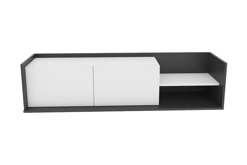 Desgrar TV-Bord 160x36,8 cm - Antracit - Møbler - TV borde & mediemøbler - TV-borde