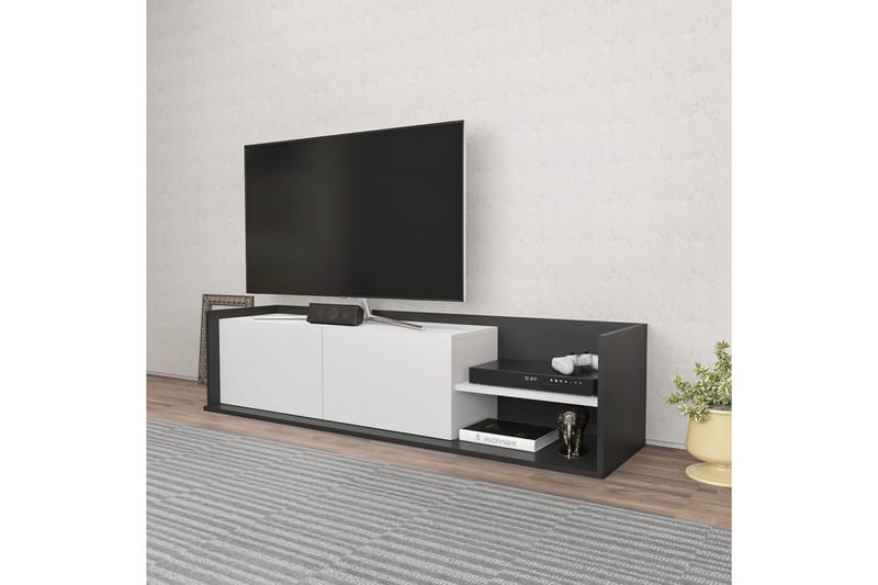 Desgrar TV-Bord 160x36,8 cm - Antracit - Møbler - TV borde & mediemøbler - TV-borde