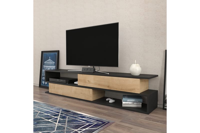 Desgrar TV-Bord 160x38,6 cm - Antracit - TV-borde
