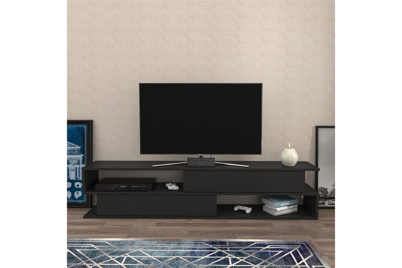 Desgrar TV-Bord 160x38,6 cm - Antracit - TV-borde