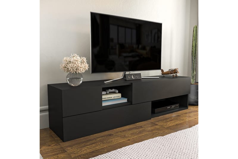 Desgrar TV-Bord 160x40 cm - Antracit - TV-borde