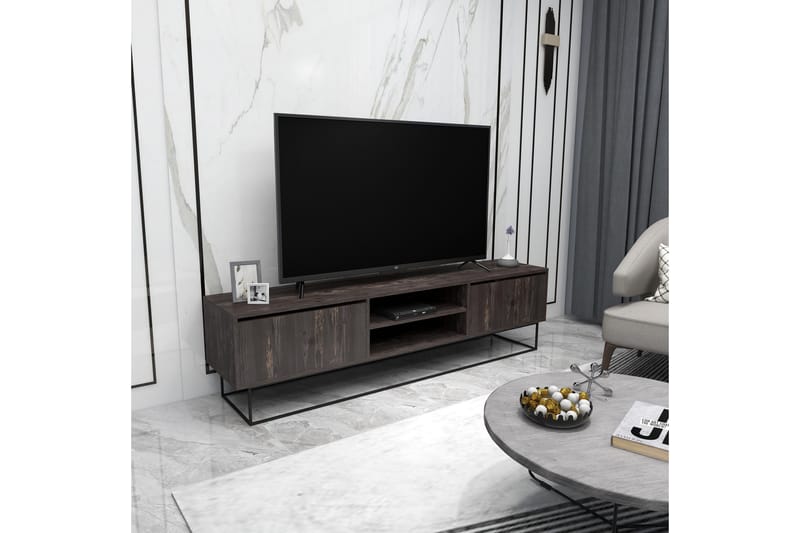 Desgrar TV-Bord 180x50 cm - Brun - Møbler - TV borde & mediemøbler - TV-borde