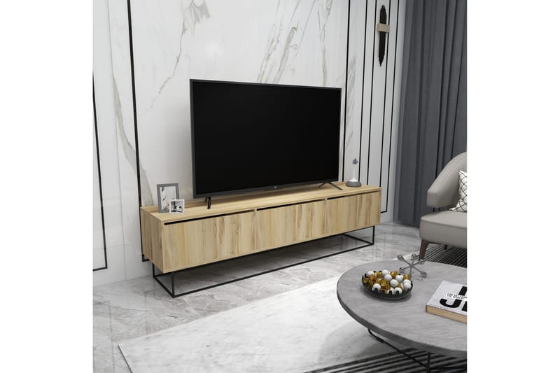 Desgrar TV-Bord 180x50 cm - Flerfarvet - Møbler - TV borde & mediemøbler - TV-borde
