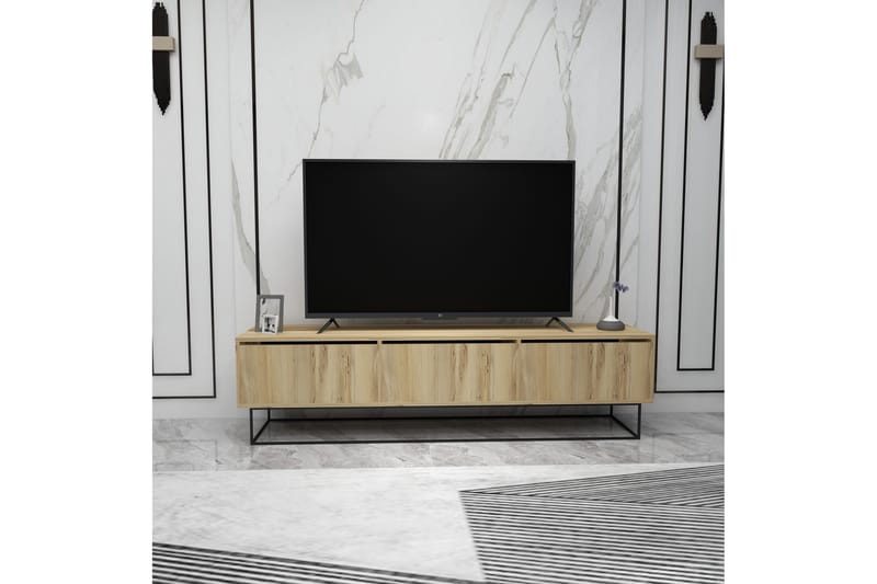 Desgrar TV-Bord 180x50 cm - Flerfarvet - Møbler - TV borde & mediemøbler - TV-borde