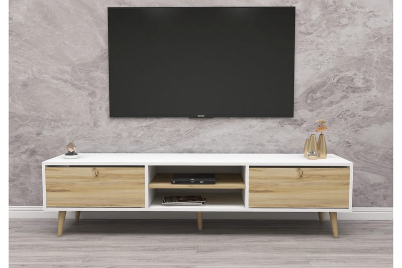 Desgrar TV-Bord 180x50 cm - Flerfarvet - Møbler - TV borde & mediemøbler - TV-borde