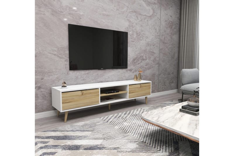 Desgrar TV-Bord 180x50 cm - Flerfarvet - Møbler - TV borde & mediemøbler - TV-borde