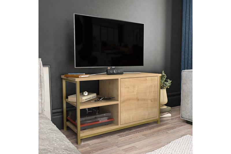 Desgrar TV-Bord 89,6x50,8 cm - Guld - TV-borde