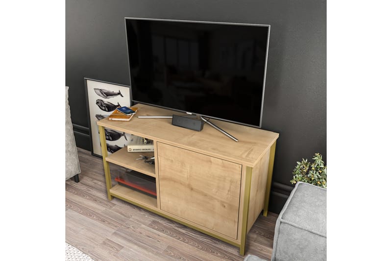 Desgrar TV-Bord 89,6x50,8 cm - Guld - TV-borde