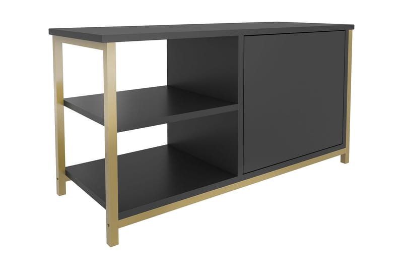 Desgrar TV-Bord 89,6x50,8 cm - Guld - Møbler - TV borde & mediemøbler - TV-borde