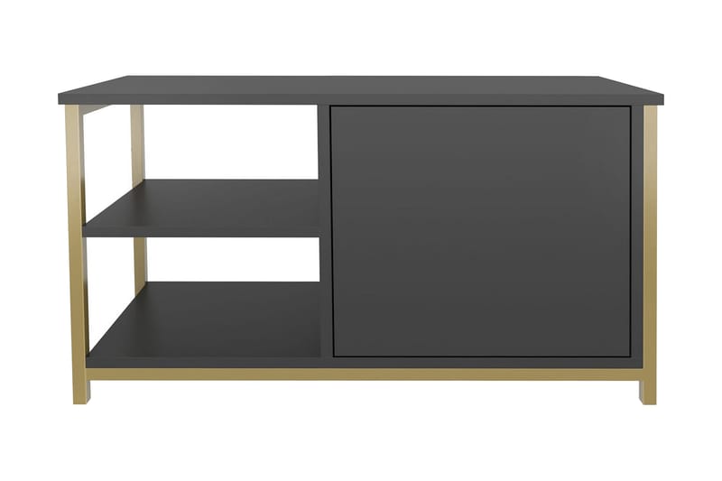 Desgrar TV-Bord 89,6x50,8 cm - Guld - Møbler - TV borde & mediemøbler - TV-borde
