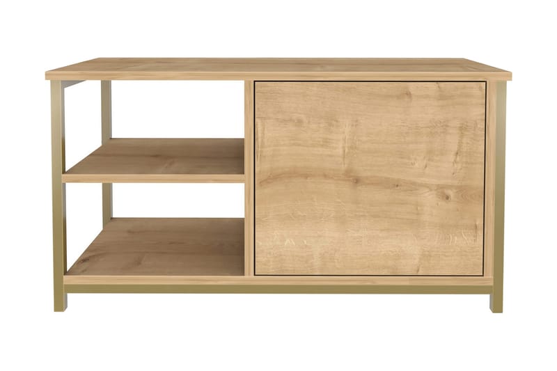 Desgrar TV-Bord 89,6x50,8 cm - Guld - Møbler - TV borde & mediemøbler - TV-borde
