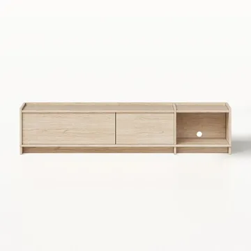 TV-bord Deyloris 180 cm - lyst naturtræ - Møbler - TV borde & mediemøbler - TV-borde
