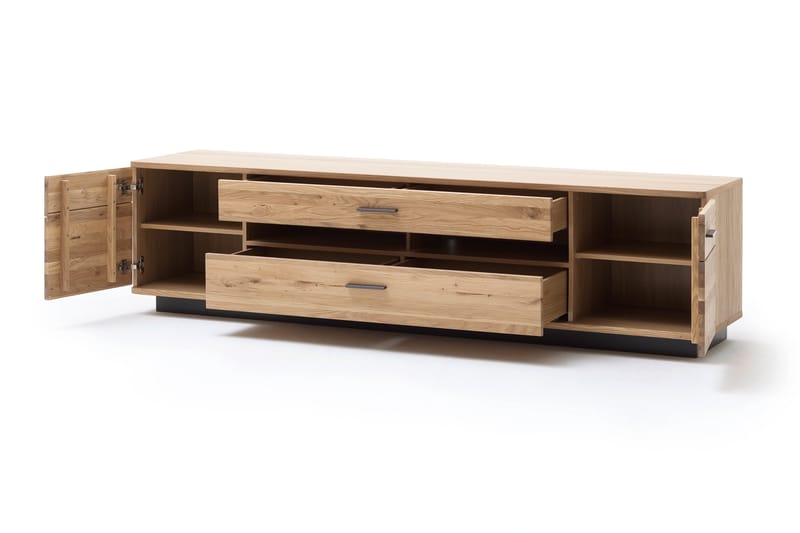 Dimoff TV-Bord 210 cm - Eg/Antracit - Møbler - TV borde & mediemøbler - TV-borde