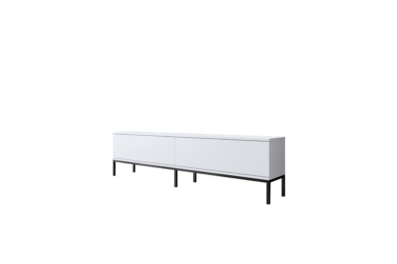 Dorlord TV-Bord 180 cm - Hvid/Sort - Møbler - TV borde & mediemøbler - TV-borde